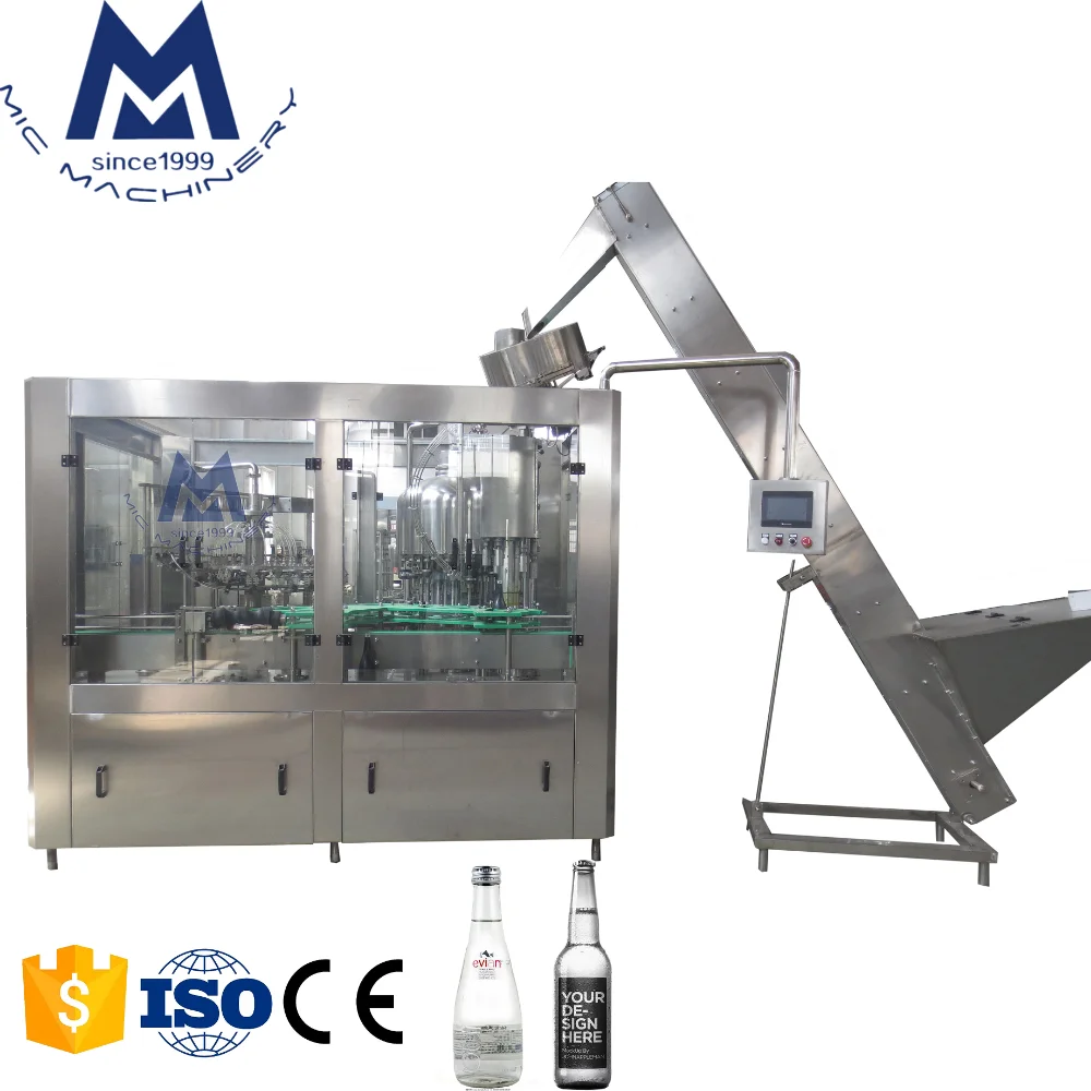 Factory Price Automatic 3 In 1 Mineral Pure Water Bottle Filling Machine / Juice Bottling Line