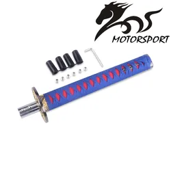 26cm universal Samurai Sword Shift Knob Shifter Katana Metal Gear Shift Knob