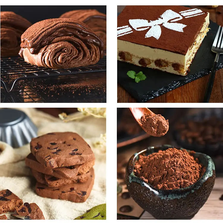 
chocolate cookies alkalized cacao beans cocoa powder recipe manufacturer 