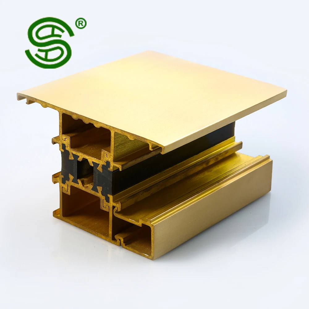 China manufacturer kinds of shape decorative copper window frame profile