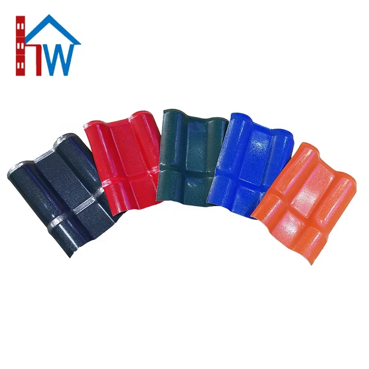 
Asian color lasting roof style synthetic resin tiles in the Philippines 