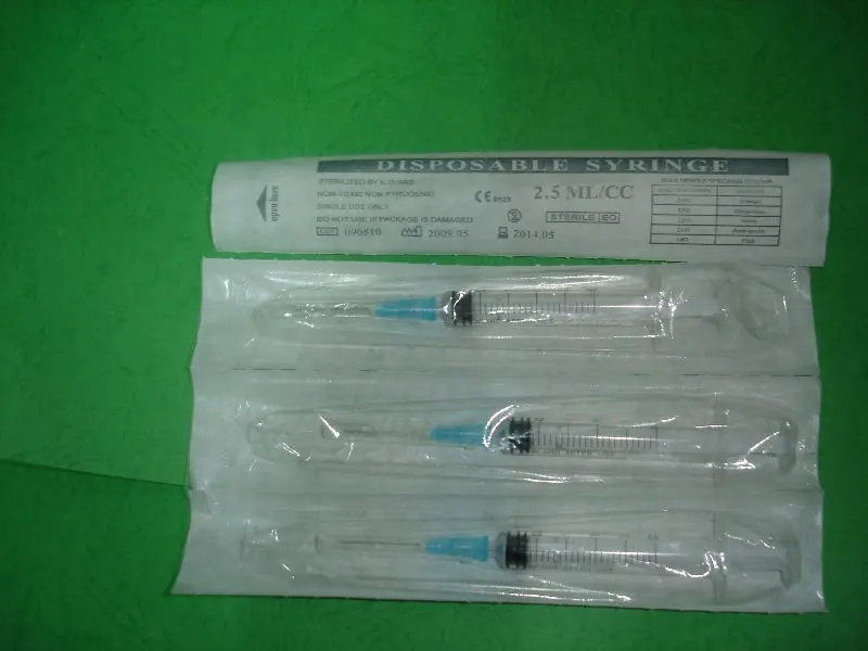 Disposable Medical Syringe 5ml. 10m, 20ml, 50ml