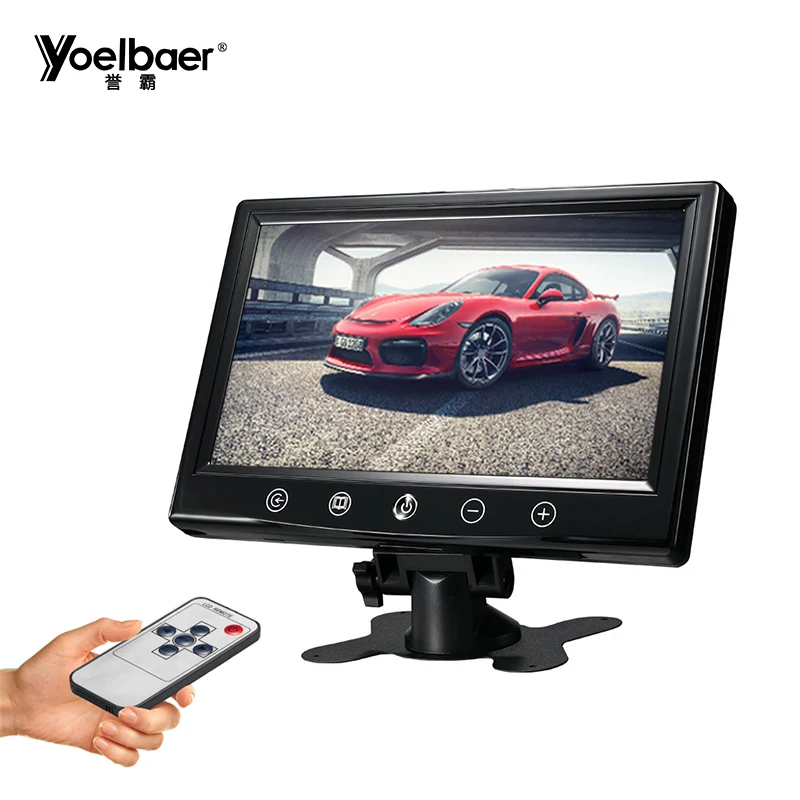 Фабрики Китая продаж широкоформатный 9 дюймов сенсорный экран IPS монитор HD LCD монитор автомобиля