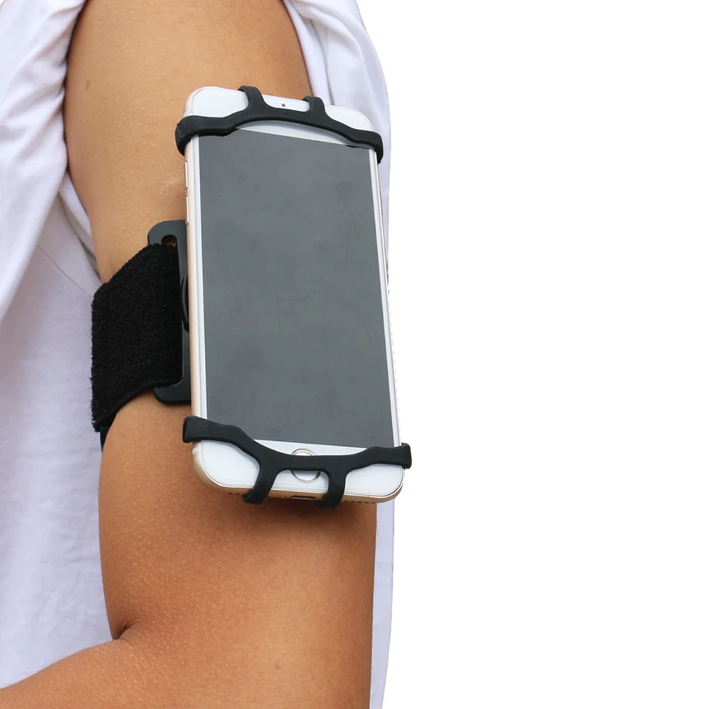 
2020 OBSHI sport armband Mobile Phone Sport Wrist Bag 360 Rotatable Easy Mount Phone Armband 