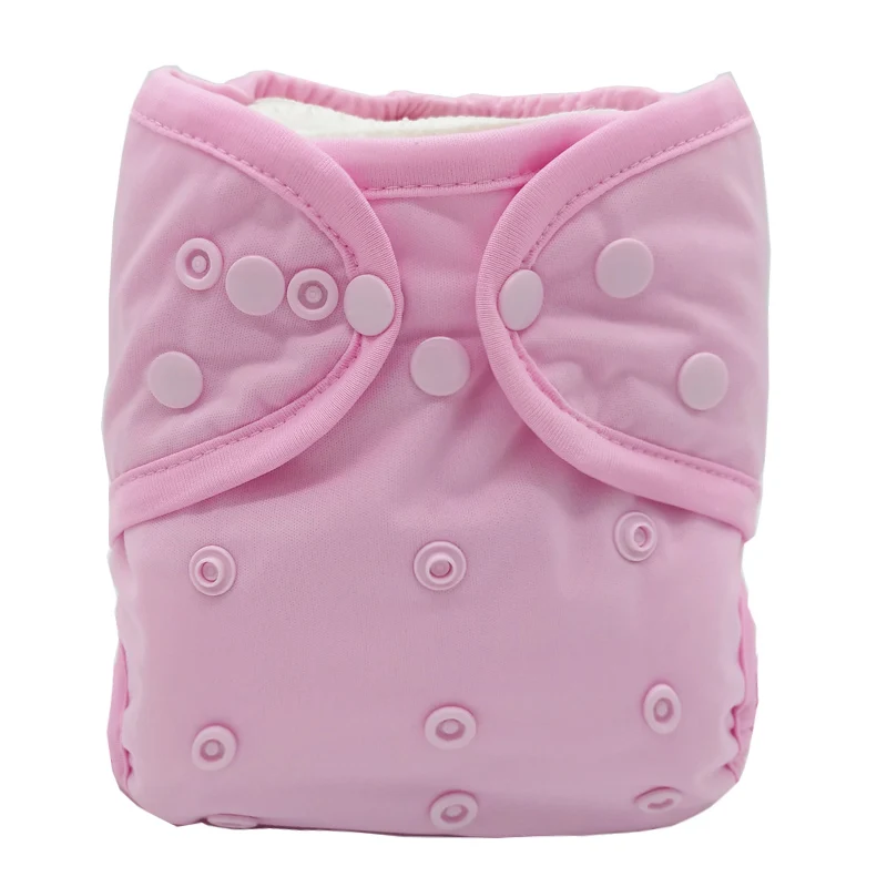 Factory Price Reusable Double Gussets Diaper Waterproof Baby Diaper Cover