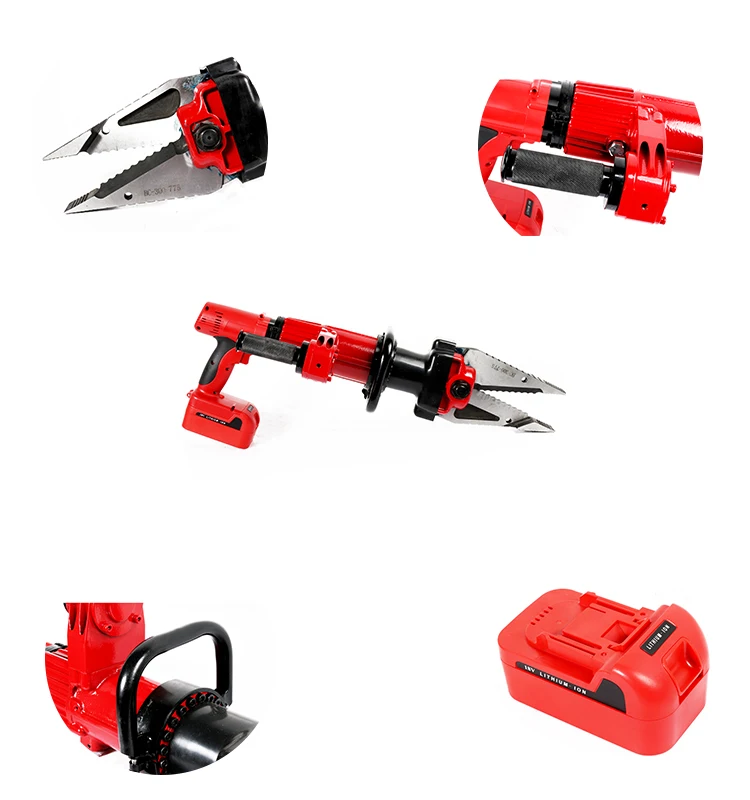 Гидравлические спасения разбрасыватель и резак с лезвие из нержавеющей