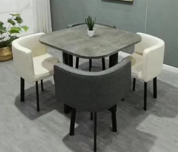 2021 wholesale  modern  metal  restaurant dining room tables and chairs set