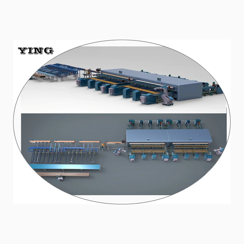 
Sublimation wooden texture grain effect on aluminium profile machine 