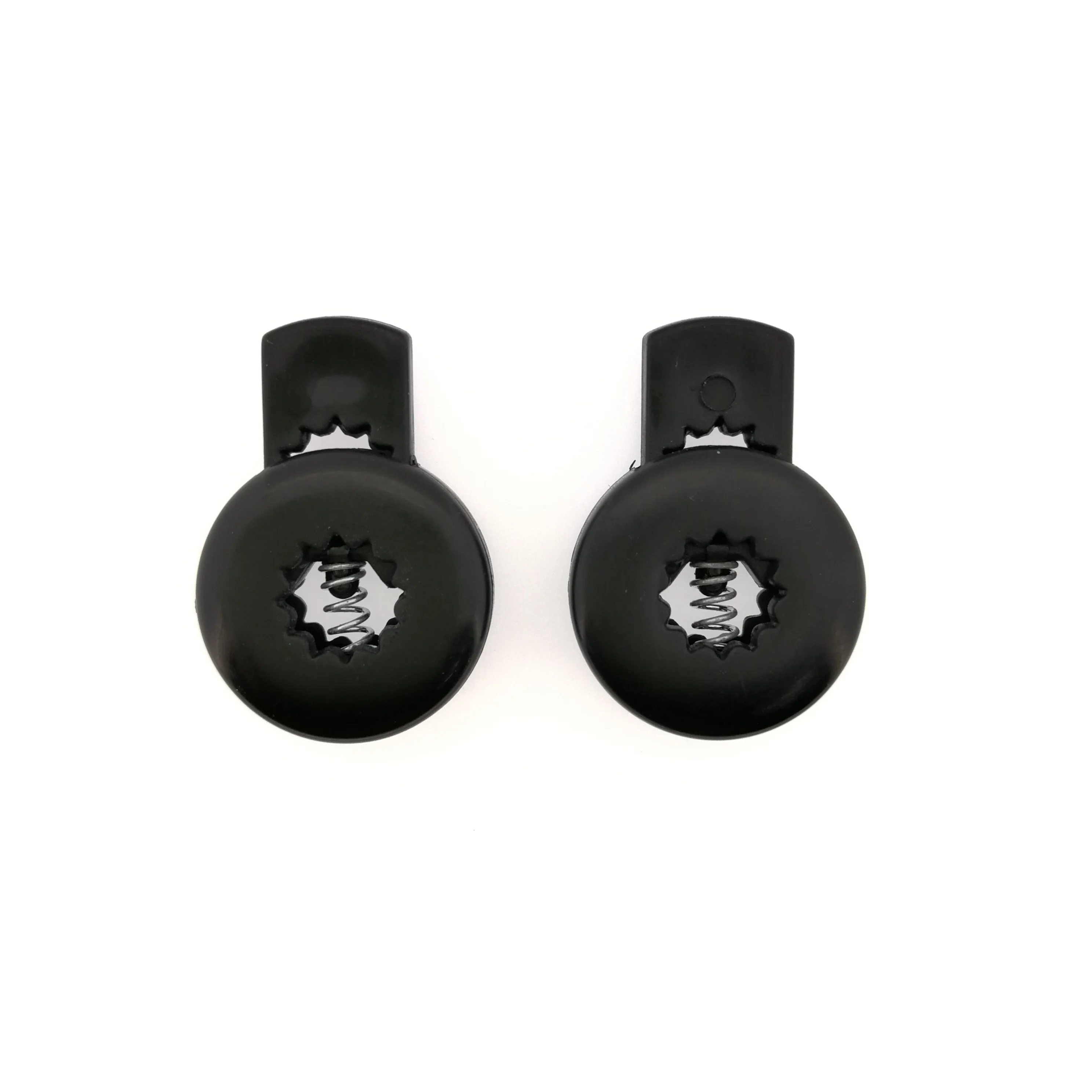 Oem Simple Azo-Free Logo Engraved Cord End Clip Stopper For Bags