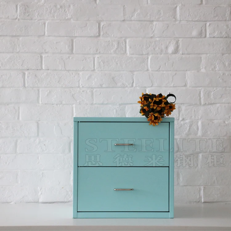 Hardware storage cabinet metal 2/3/4/ 5 drawers cabinet tabletop storage drawer