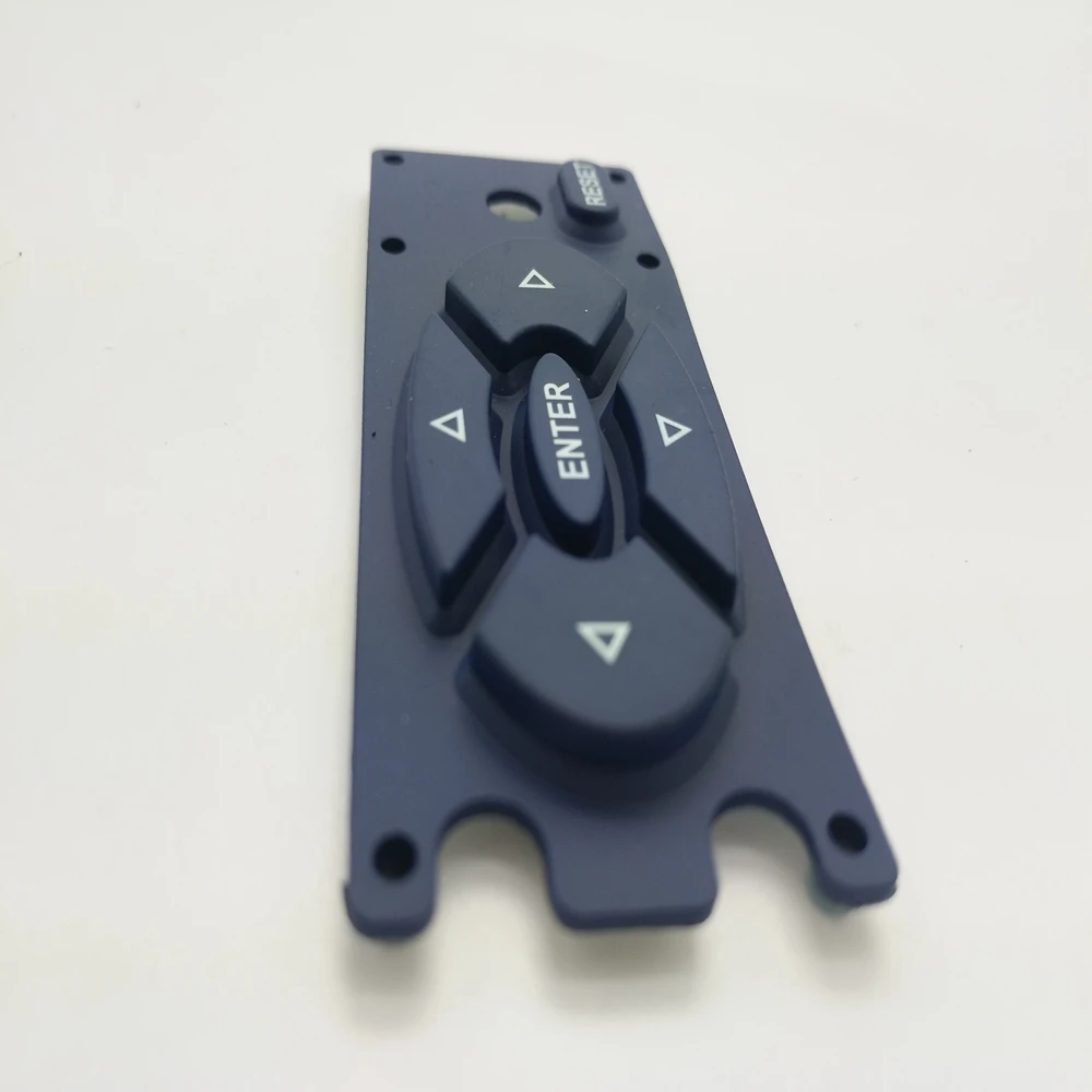 Rubber keypad for electronic application silicone keypad single custom oem membrane keypad