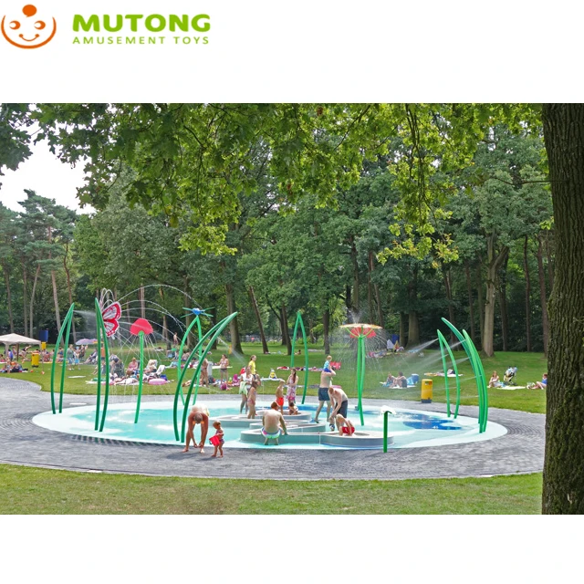 Floor Spray Aqua Splash Pad Park Outdoor Water Spray Park
