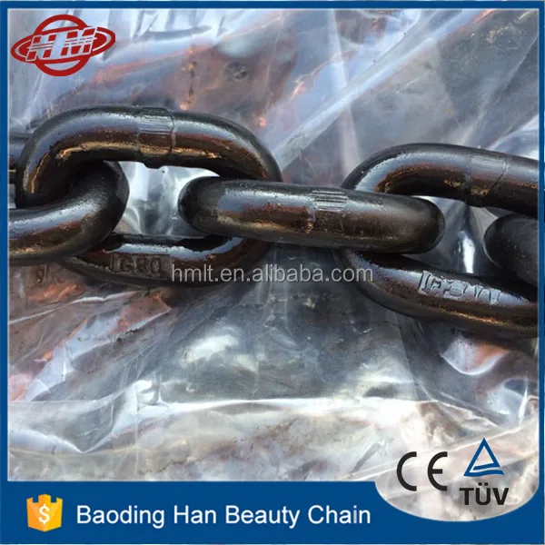 22MnCrNi AG90L G80 Heavy Duty Industrial Link Chain