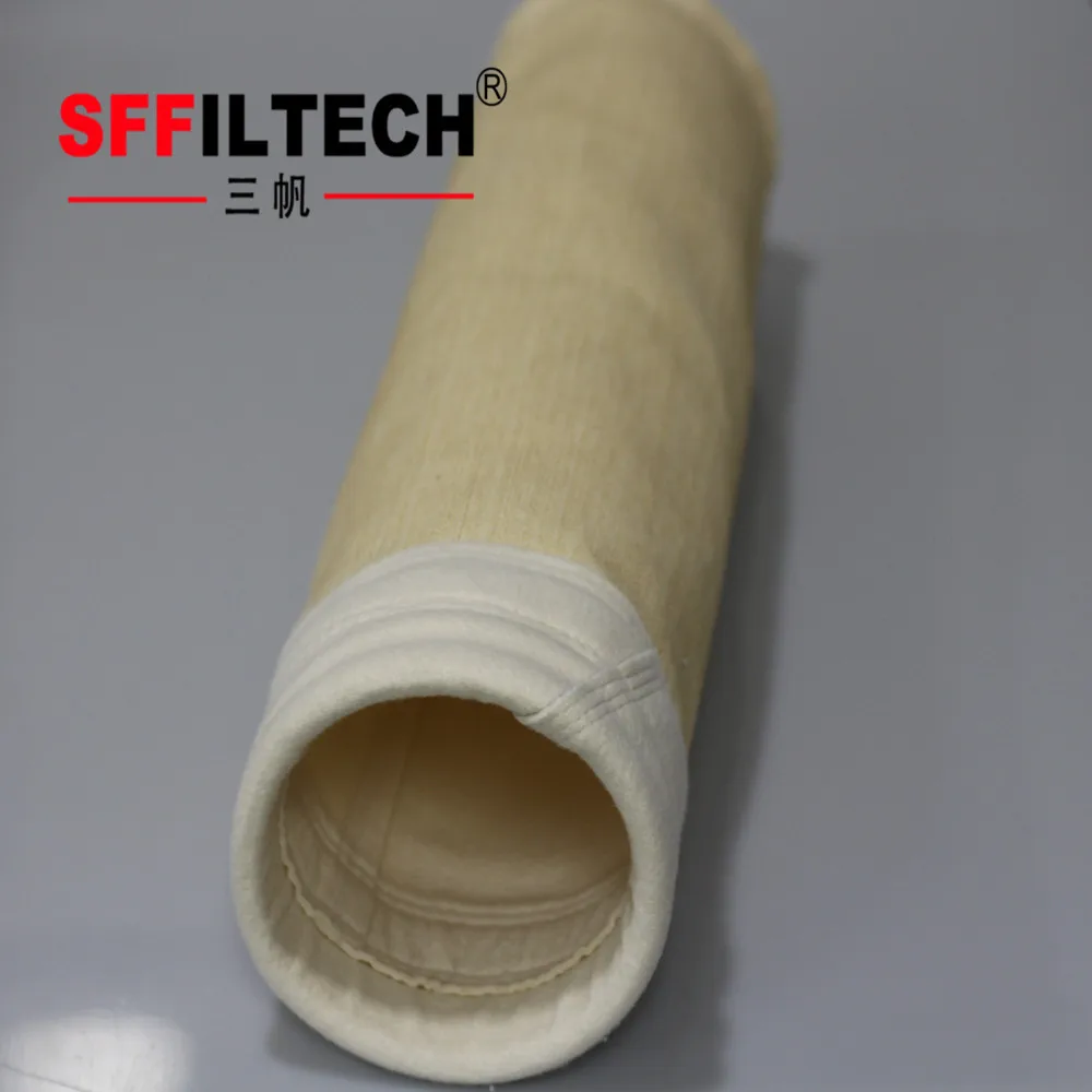 Polyester p84 pps fiberglass dust collector bags nomex Aramid filter socks