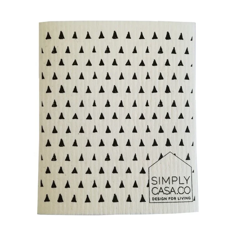 Super Cleaning Kitchen Cellulose Sponge Dishcloth Wipe for kitchen