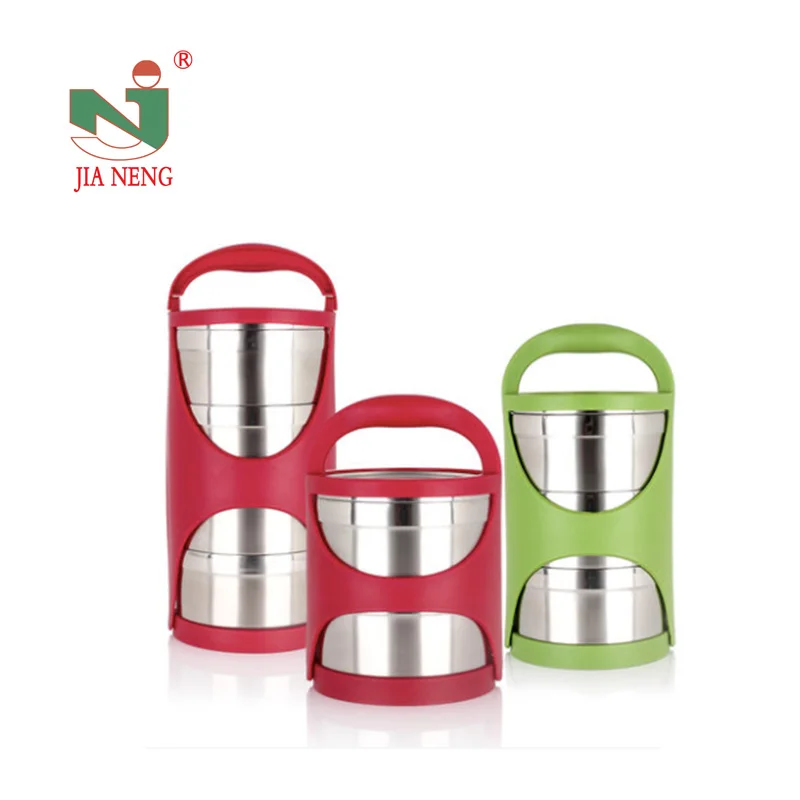 Unique tiffin food carrier leakproof vacuum stainless steel bento box