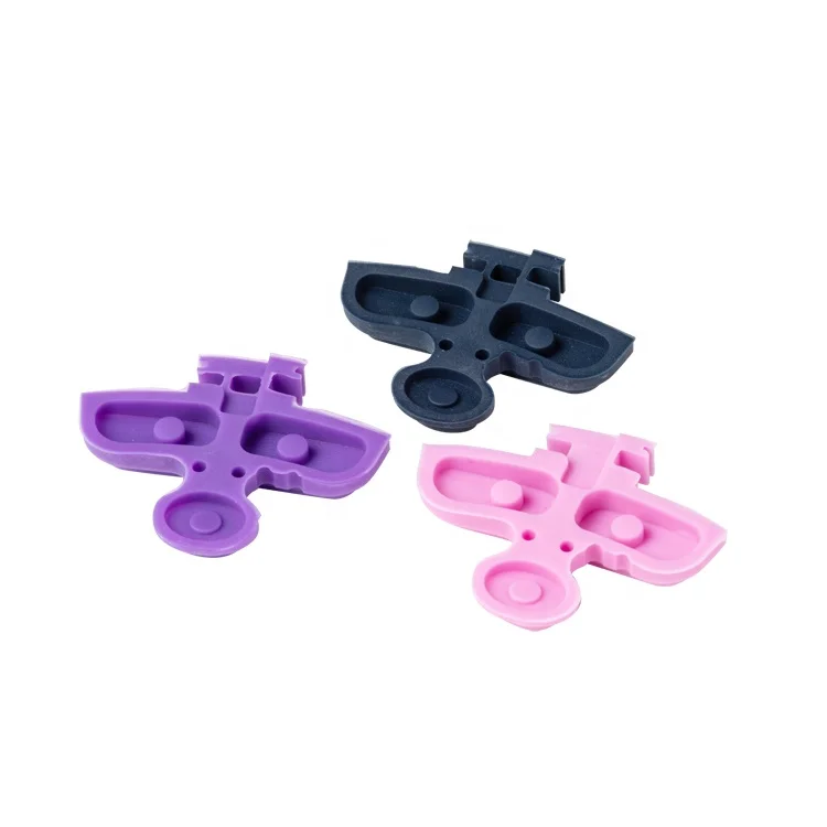 
customized hign quality remote controller silicone buttons rubber keyboard 