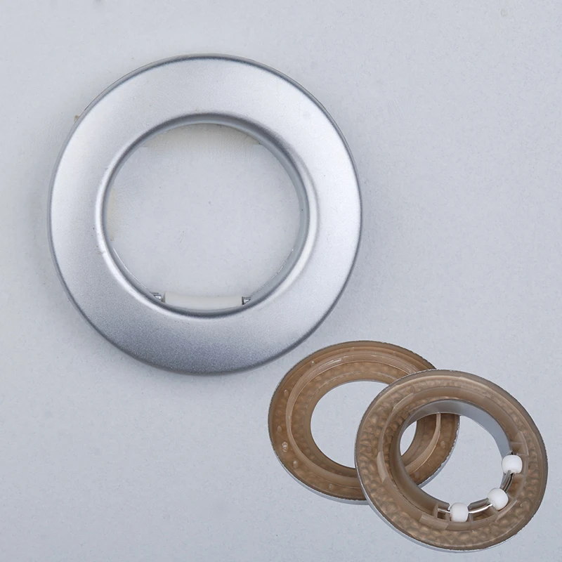 Curtain Accessories Plastic Eyelet Runner Inside Double Curtain Rod Accessories