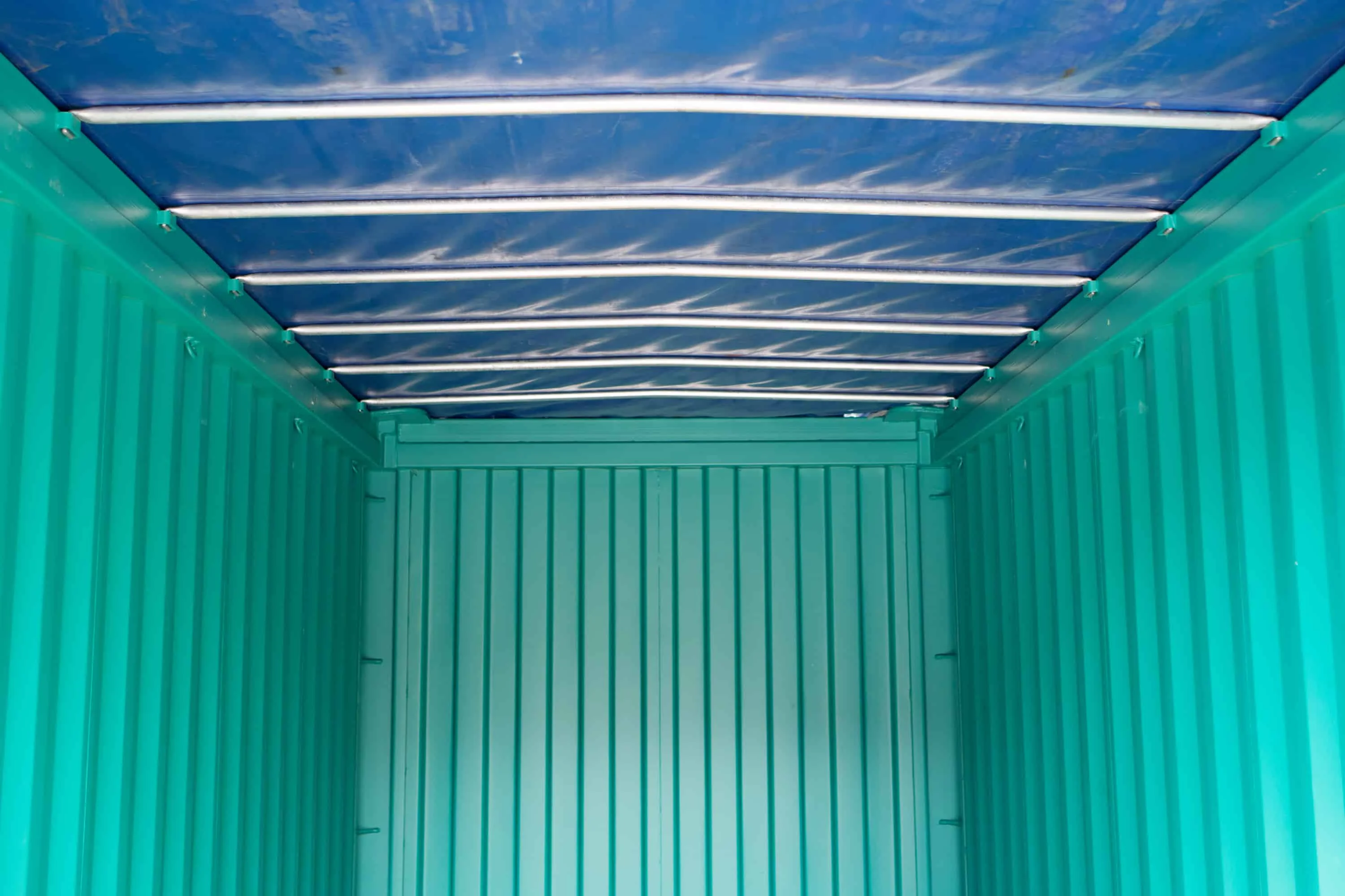 supply china custom pvc coated open top container tarpaulin