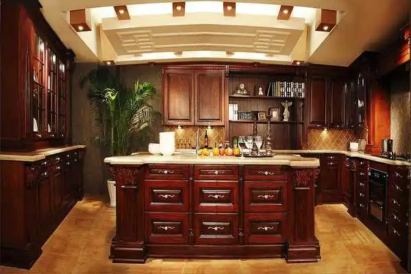 Popular framed American style kitchen cabinet