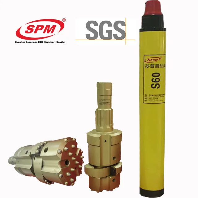 SPM460 mission 60 165mm ql60 dth hammer dth down hole hammer and bits