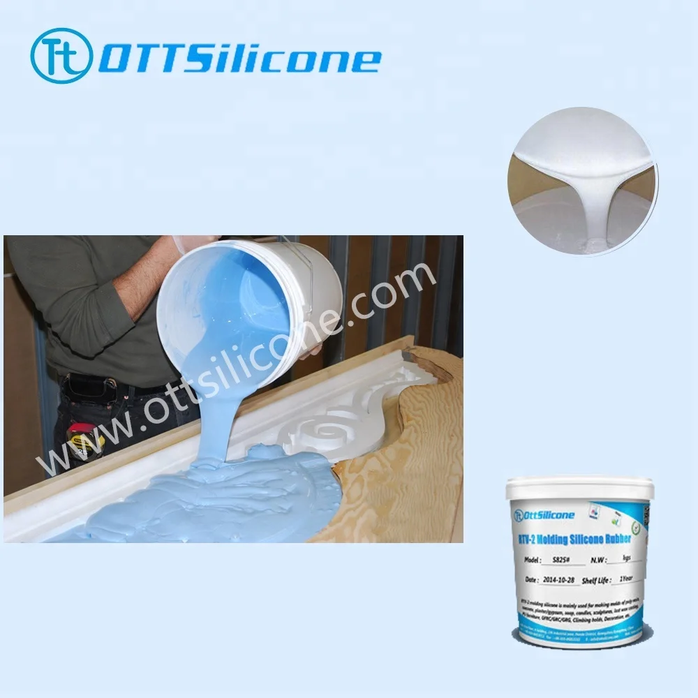 Hot Selling RTV2 Silicone Rubber Manufacturer/Liquid Silicone Price Supplier