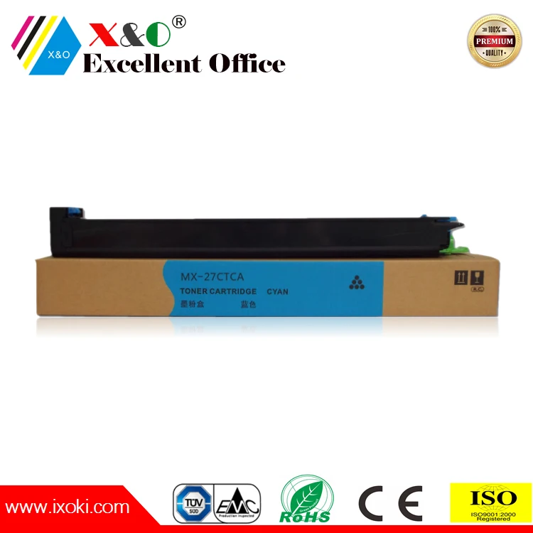 X&O Premium MX-27 MX-27GTBA MX-27NTBA MX-27FTBA MX-27ATBA Toner Cartridge for Sharp MX-2000L/2300N/2700N/3500N/3501N/4500N/4501N