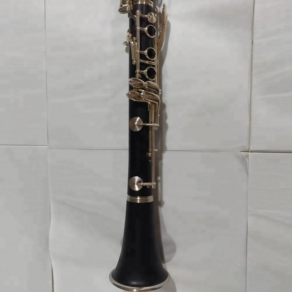 Rosewood body clarinet G tone nickel plated clarinet HCL-106G