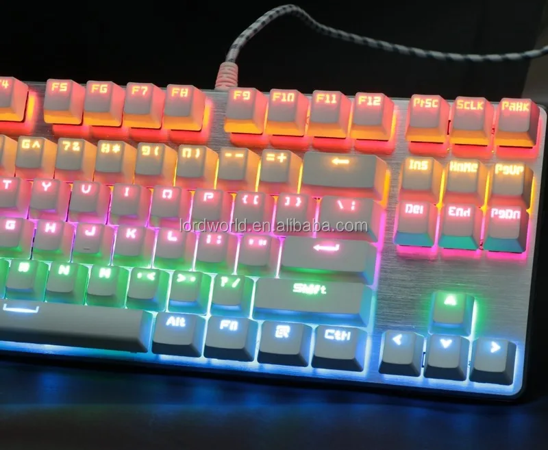 Backlit laser Gaming Mechanical Keyboard with Arabic version available
