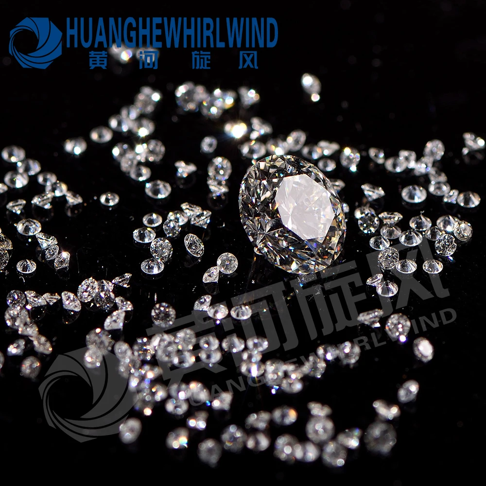 VVS/VS/SI Polished Lab Grown Diamond CVD HPHT Synthetic White Diamond