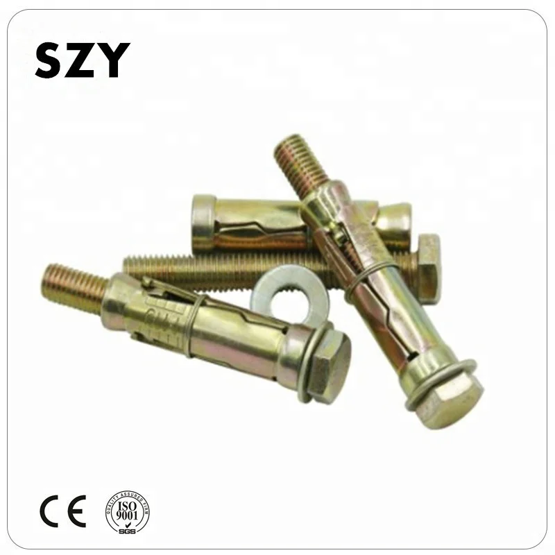 Inch screw type expansion anchor bolts Stainless Steel 1/8-8 Inch Screw Type Expansion Anchor Bolts customization machine