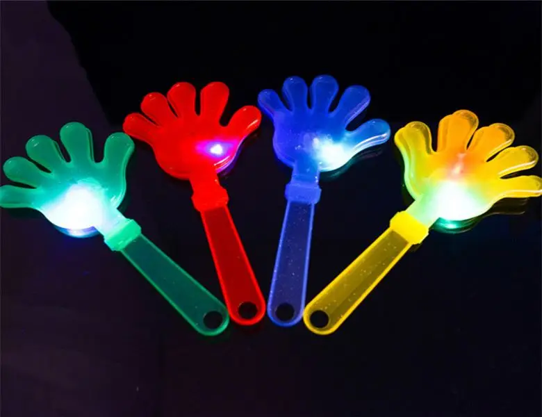 ZH2008 Promotional Led Flashing hand clapper with light noise makers