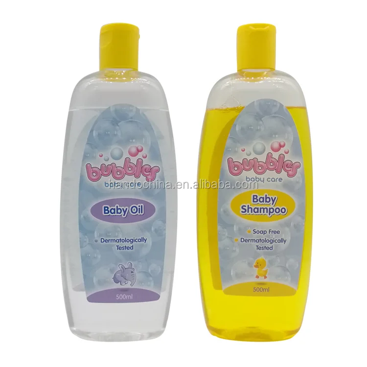 500ml Organic Baby Bath Oil Factory Direct