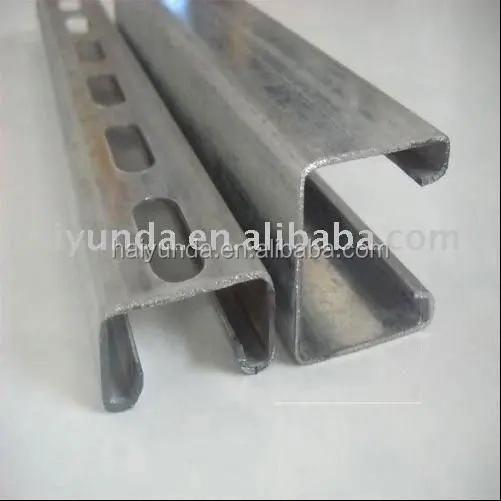 
Galvanized steel unistrut channel/u channel/c channel 