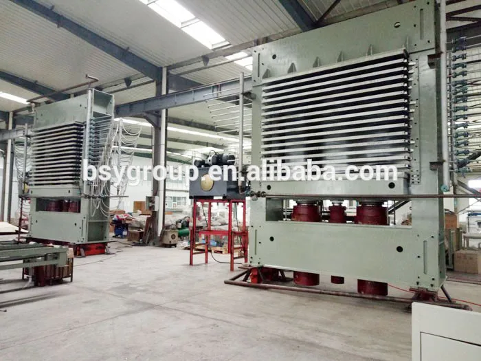 CE Certificate Hydraulic plywood hot press machine