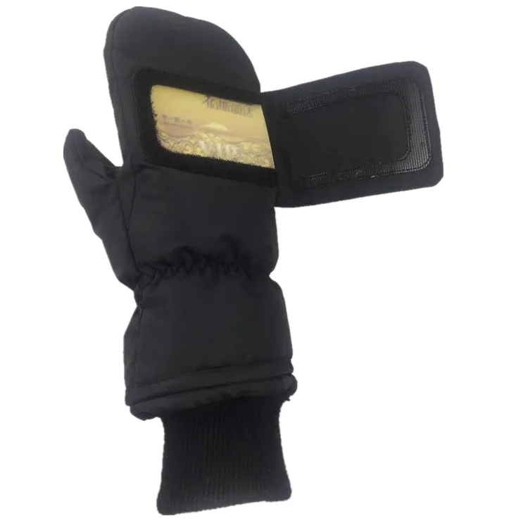 Перчатки для сноуборда с отделением карт и зеркалом