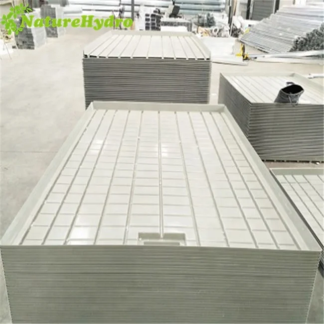
Commercial greenhouse growing rolling benches for hydroponics 