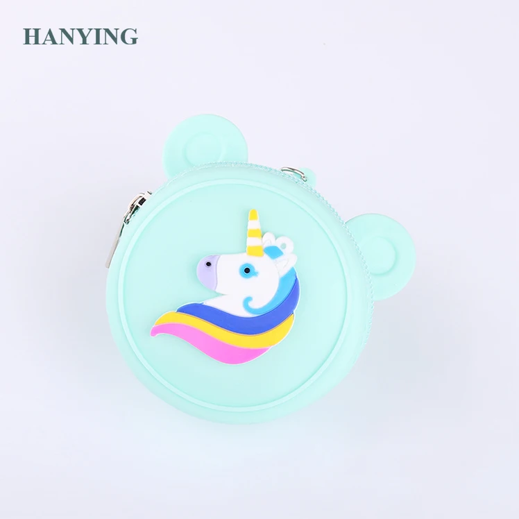 Zipper Coin Purse Silicone Custom Coin Pouch Kids Coin Purse
