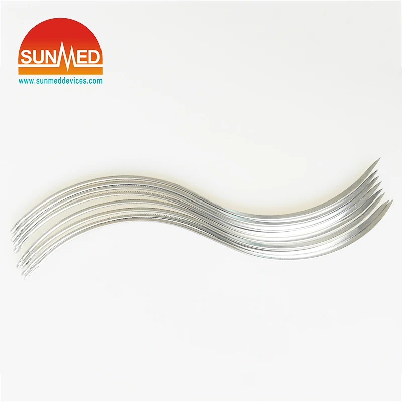 
Double Curved Cutting Edge Post Mortem Suture Needles 110mm 140mm 125mm 117mm 82mm 70mm 