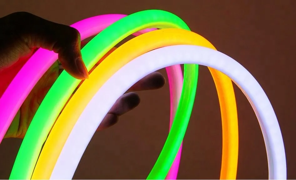 
wholesale Waterproof ip65 220V colorful 6W flexible led strip neon light 