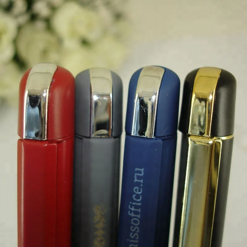 ACMECN Hot Sale Custom Logo Metal Pen for Promotion Gifts Rubberized Advertisement Ball Point Pen