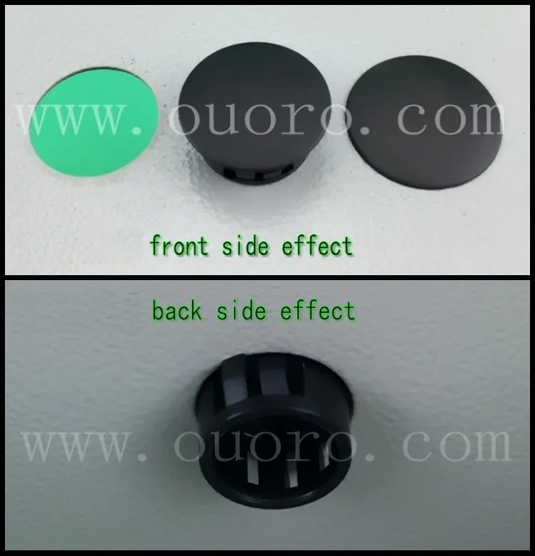 OUORO HP-6 (6mm) Plastic Nylon hole plug cable end caps