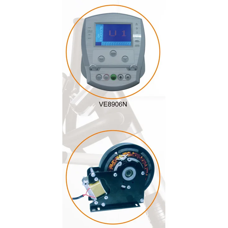 GS-8906TW Deluxe Self Generation Commercial Orbit Elliptical Star Track Cross Trainer Bike