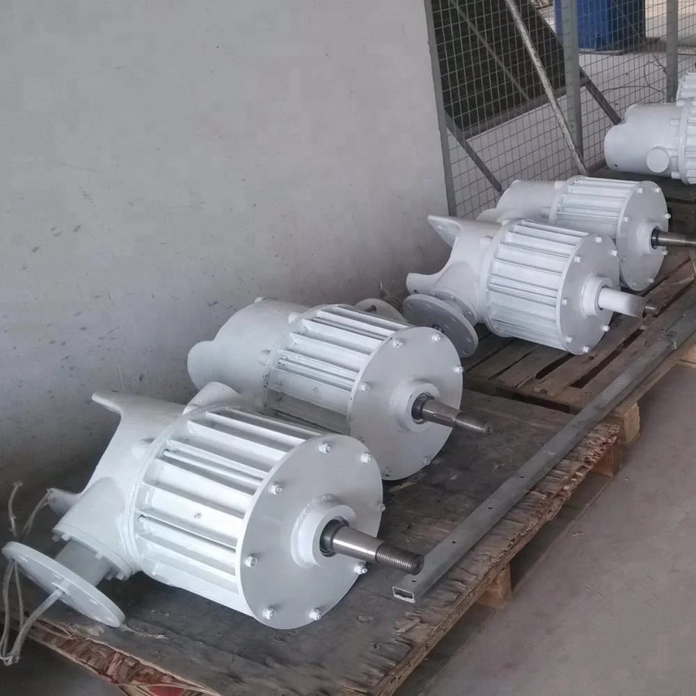 10 кВт низкооборотный генератор с постоянным магнитом