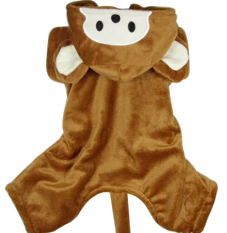 Cute Transfiguration 3D Monkey Modeling Pet Costume Japanese Dog Clothes Halloween Clothes for Pet Monkeys