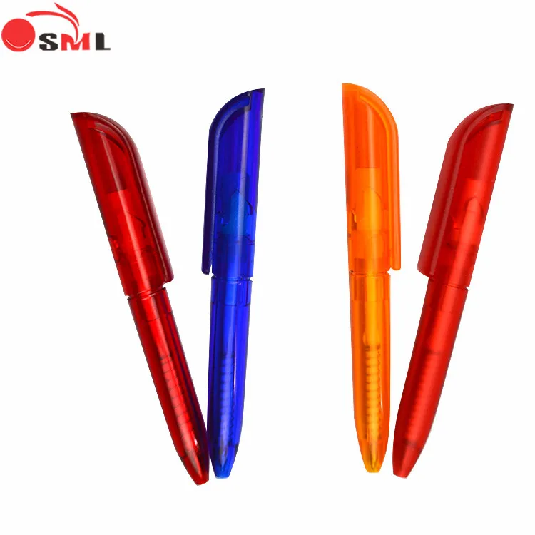 Mini small short ballpen printing promo plastic Barrel gift pen for kids cheap small pen for notebook pen