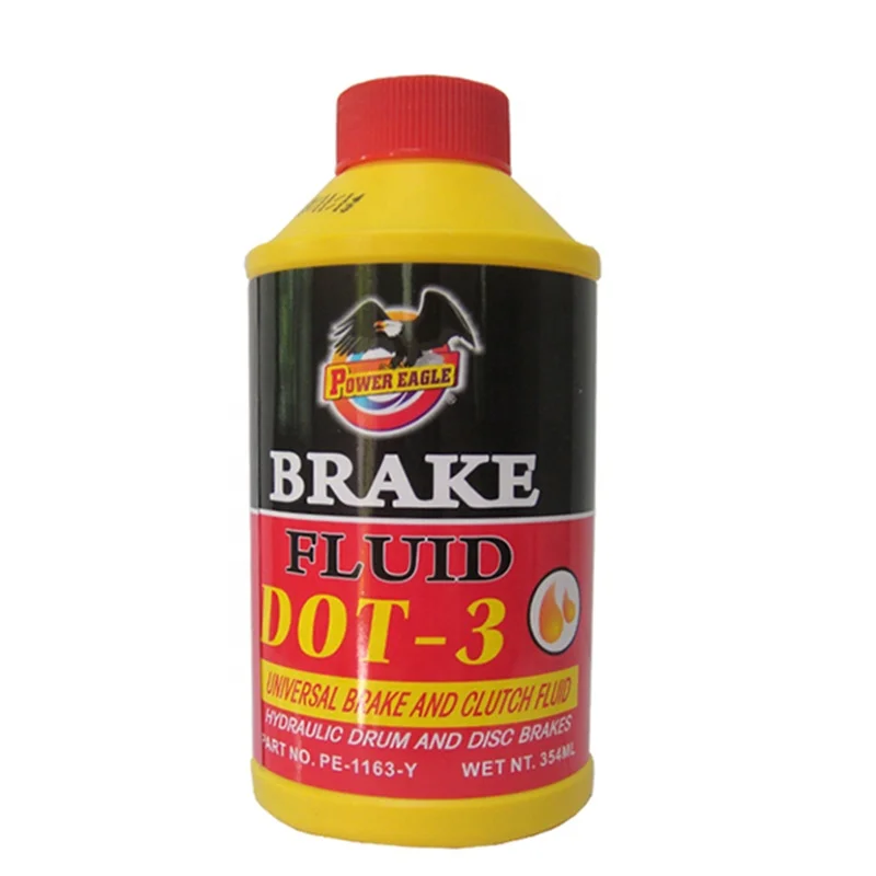 250ml/500ml Iron Can Heavy Duty hydraulic brake fluid dot3 for car brake system