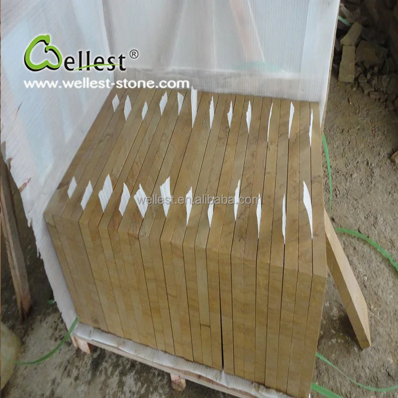 
Hot sale natural sandstone stair stepping tiles wall cladding tiles 