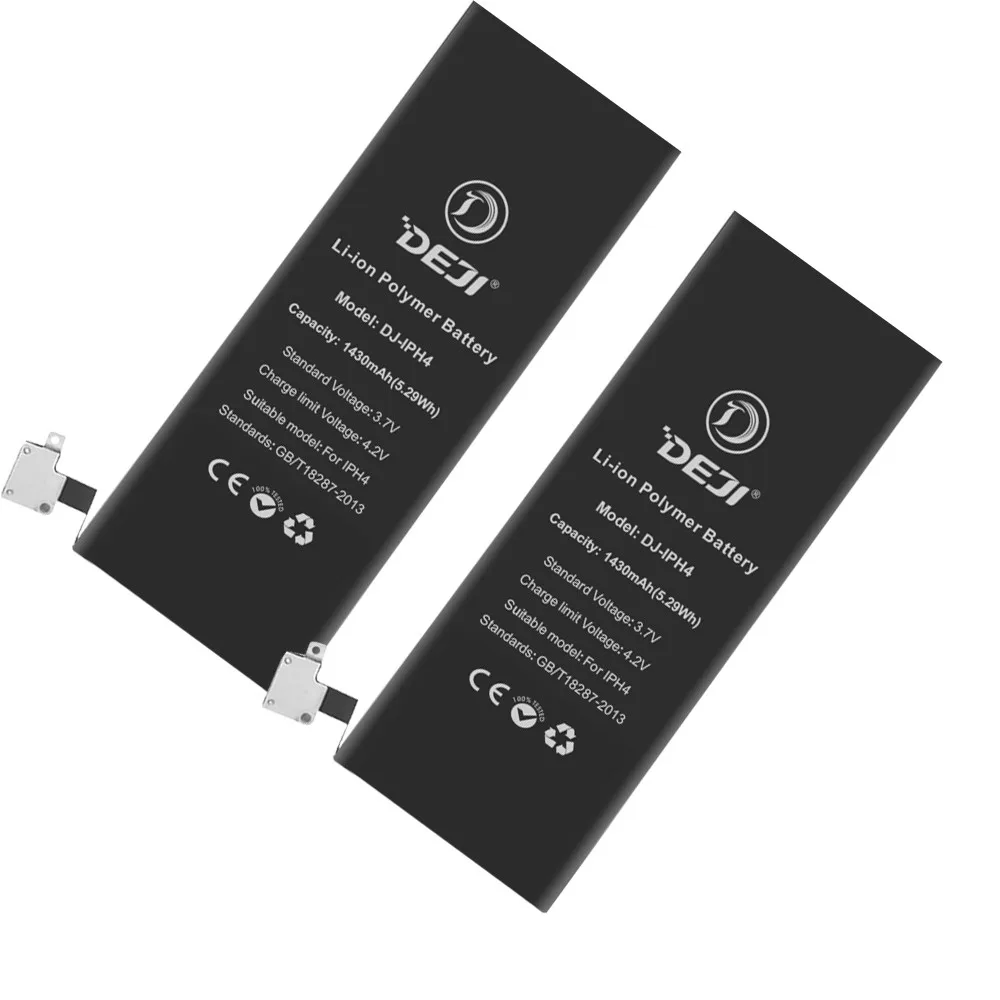 2016 Высокое Качество Аккумуляторных DEJI Аккумулятор Для iPhone 4 Батареи