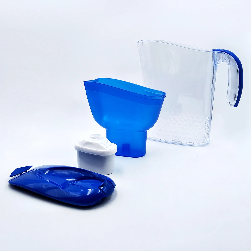 
Fluoride free ion calcium hydrogen water filter pitcher 